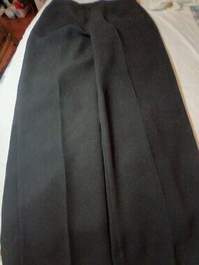 Suit Studio - Women's Black Dress Pants Lined - size 10, side zipper
